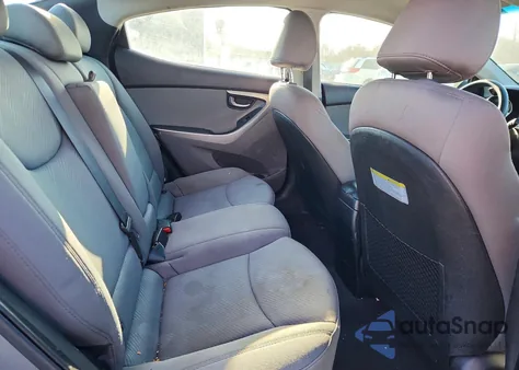 2013 Hyundai Elantra Gls from USA, damaged, VIN 5NPDH4AE6DH161425